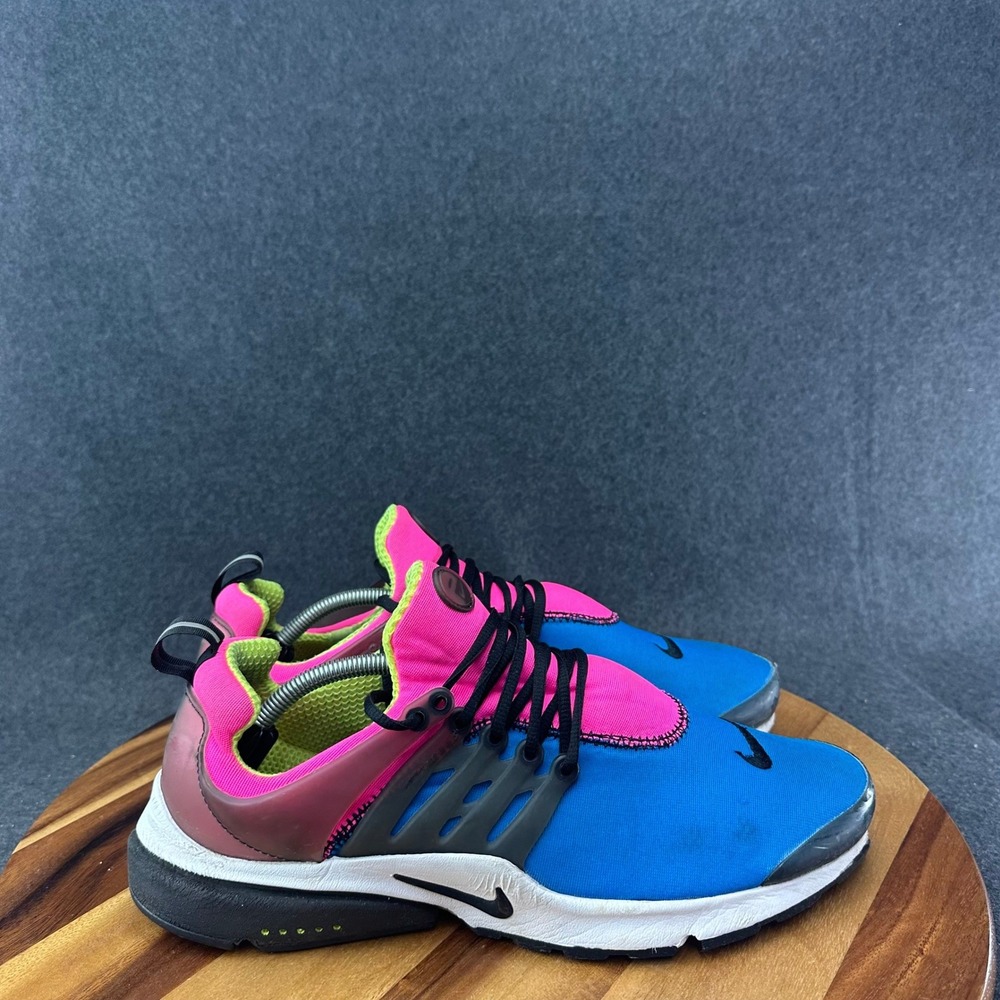 Nike Air Presto Photo Blue Pink Blast Mesh Low Top DZ4390-400 Sneaker Mens Sz 12